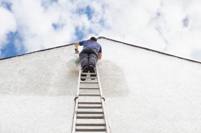 Peinture extérieure à Ladon — façades et ravalement